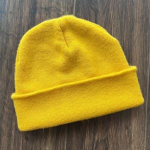 Knit Yellow Toque, Unisex